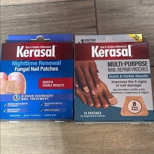 2x Kerasal Nail Repair Patches Set 14 patches in each 28 total